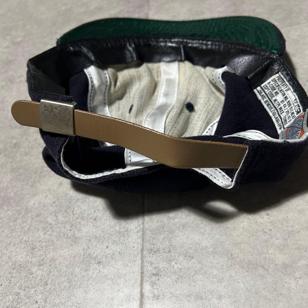 廃盤品エベッツフィールド×ネクサス7キャップ帽子レザーベルトN7ロゴ
