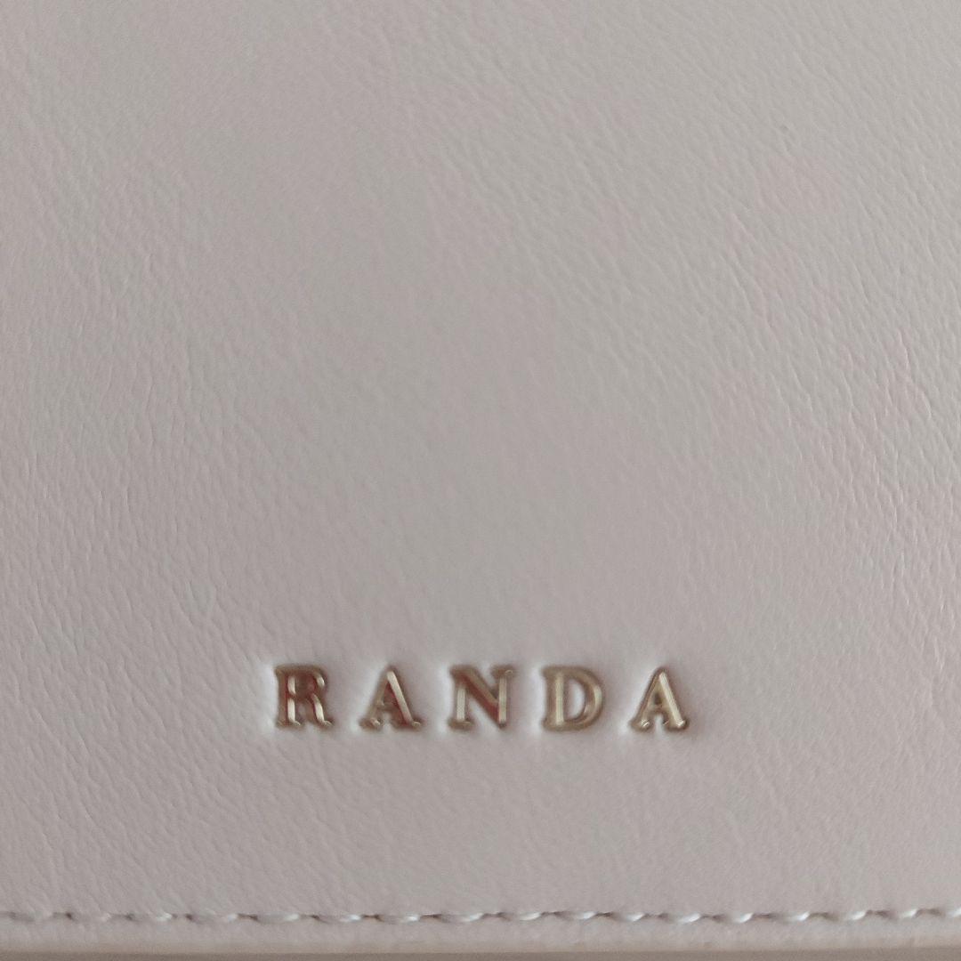 RANDA モノグラムビジューマルチWAYレクタングルバッグ