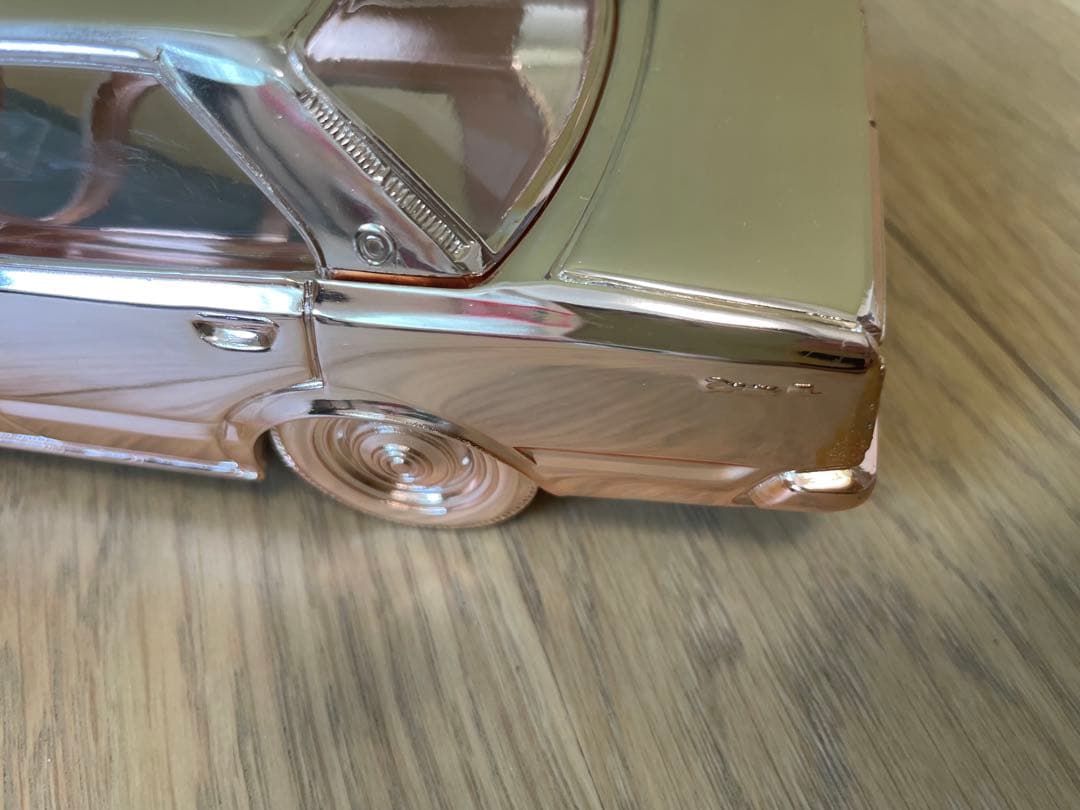 美品トヨタ コロナ メタル製 ゴールド シガレットケース ノベルティ 1973