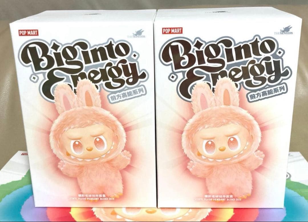 未開封・正規品❗Labubu ラブブ Big into Energy 2個セット