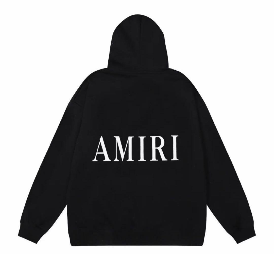AMIRI ブラック パーカー