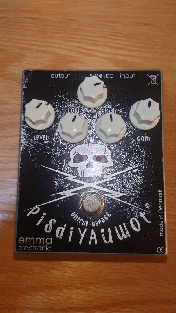 emma electronic PisdiYAUwOT ギターエフェクター メタル・ディストーション PisdiYAUwot emma electronic