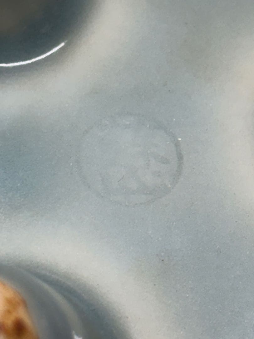 極美品】諏訪蘇山作 香炉 青磁 三足香炉 純銀 花刻透