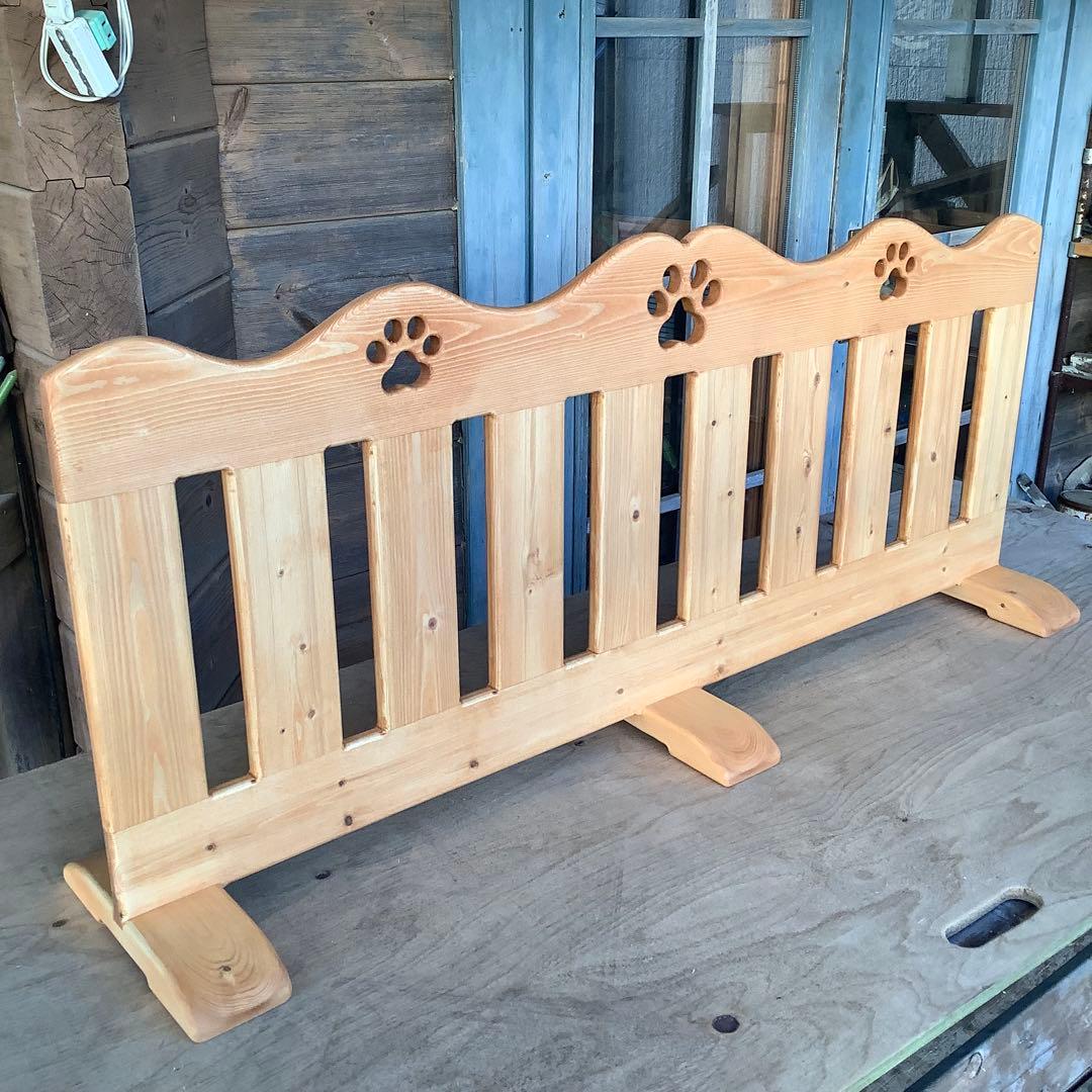 引っ越し中さまご予約ページ♡ カントリーハート木製フェンス×2 サイズ