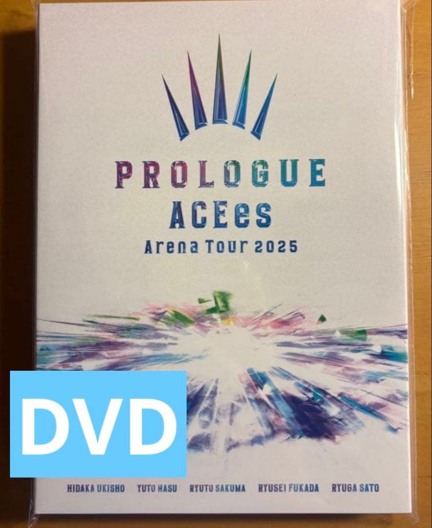 ACEes Arena Tour 2025 PROLOGUE　DVD ACEes Arena Tour 2025 PROLOGUE｜ジュニア｜Storm Labels OFFICIAL SITE
