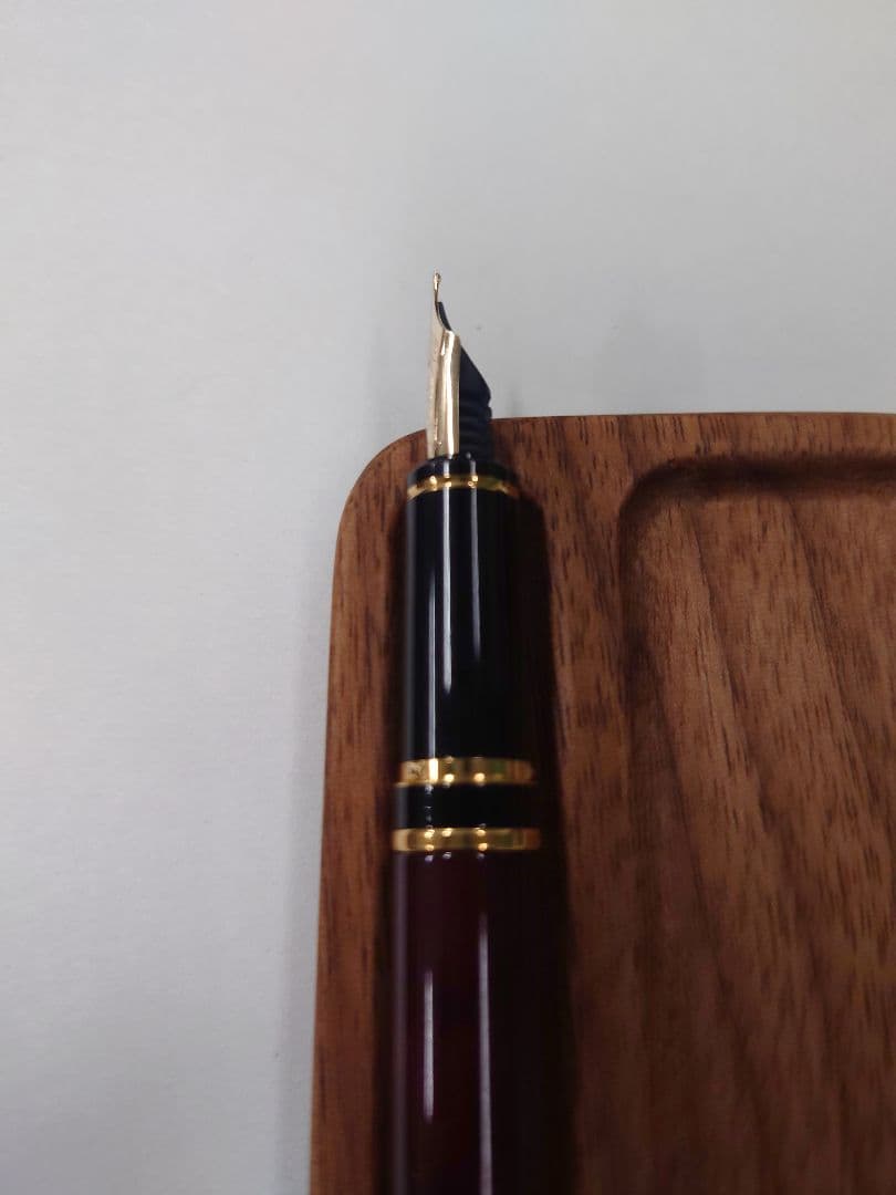 パイロット　万年筆　グランセ　レッドマーブル　ペン先14K585 字幅M 中字