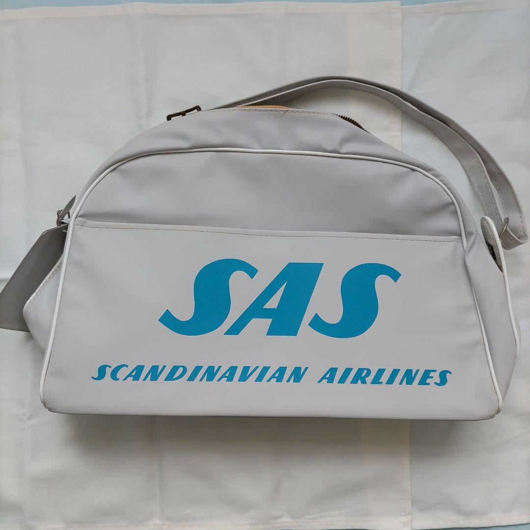 ビンテージ】エアラインバッグ スカンジナビア航空