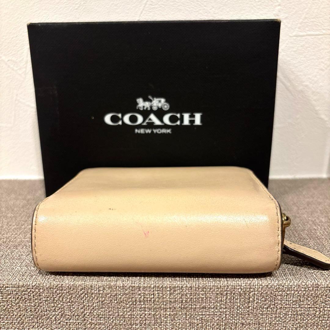 【箱付き】coach 二つ折り財布 レキシー　恐竜