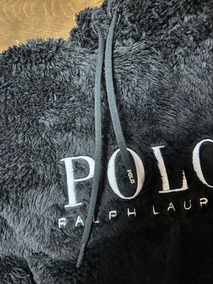 Polo Ralph Lauren ボア パーカー ブラック