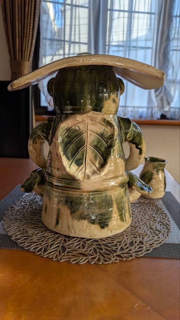 置物 河童 陶器 茶器セット