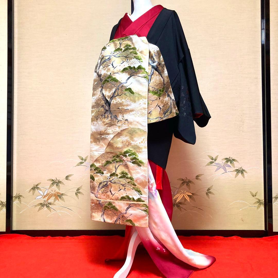 竜宮舞をんな 花魁用俎板帯『松生香』 竜宮 ニ 松枝花魁 俎板