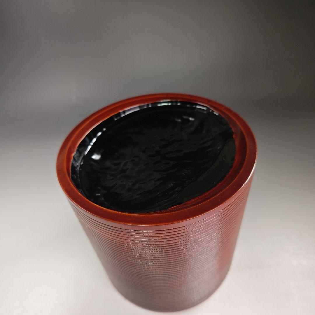 イ941 水指『大徳寺 松長剛山 極箱 竹水指』『媒◯作』茶道具 大徳寺