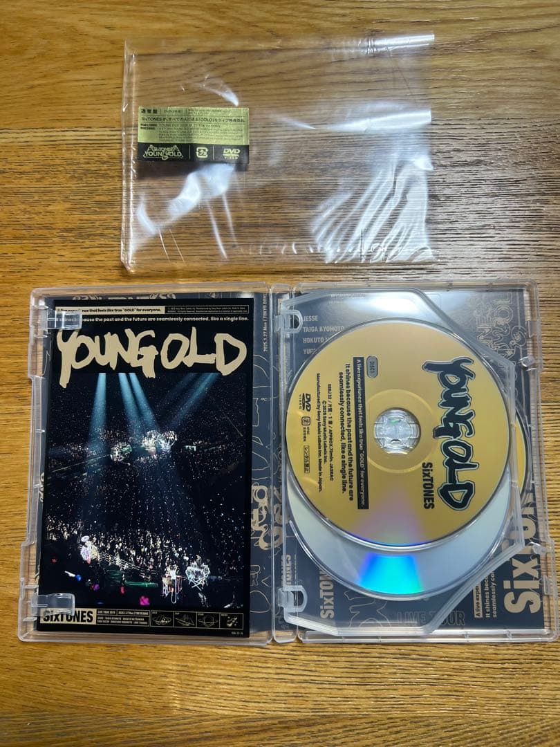 SixTONES YOUNG GOLD DVD 3枚組 - メルカリ