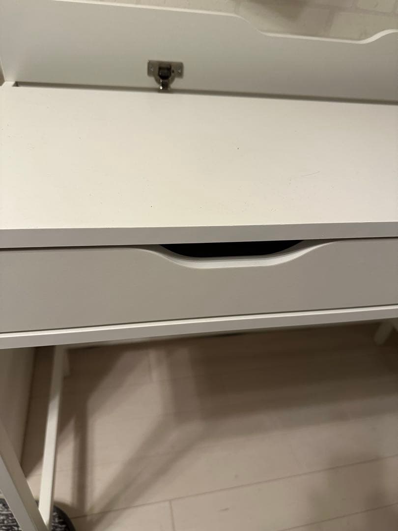 早い者勝ち IKEA ALEX アレクス　ホワイト 100×48cm