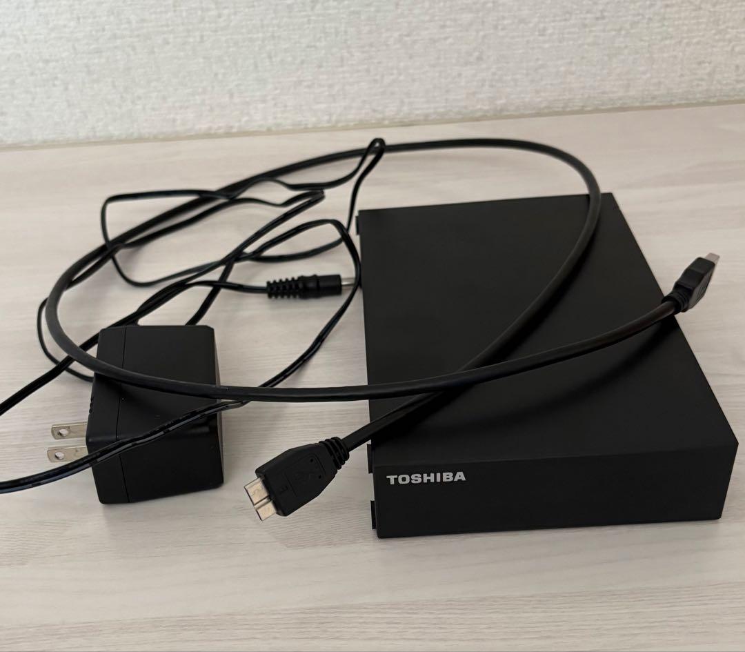 TOSHIBA 外付けハードディスク ブラック 6TB 6tb HDD 東芝（外付け