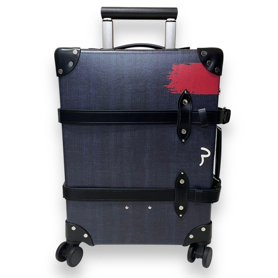 未使用・世界限定100台□グローブトロッター×エビス デニム柄 スーツ