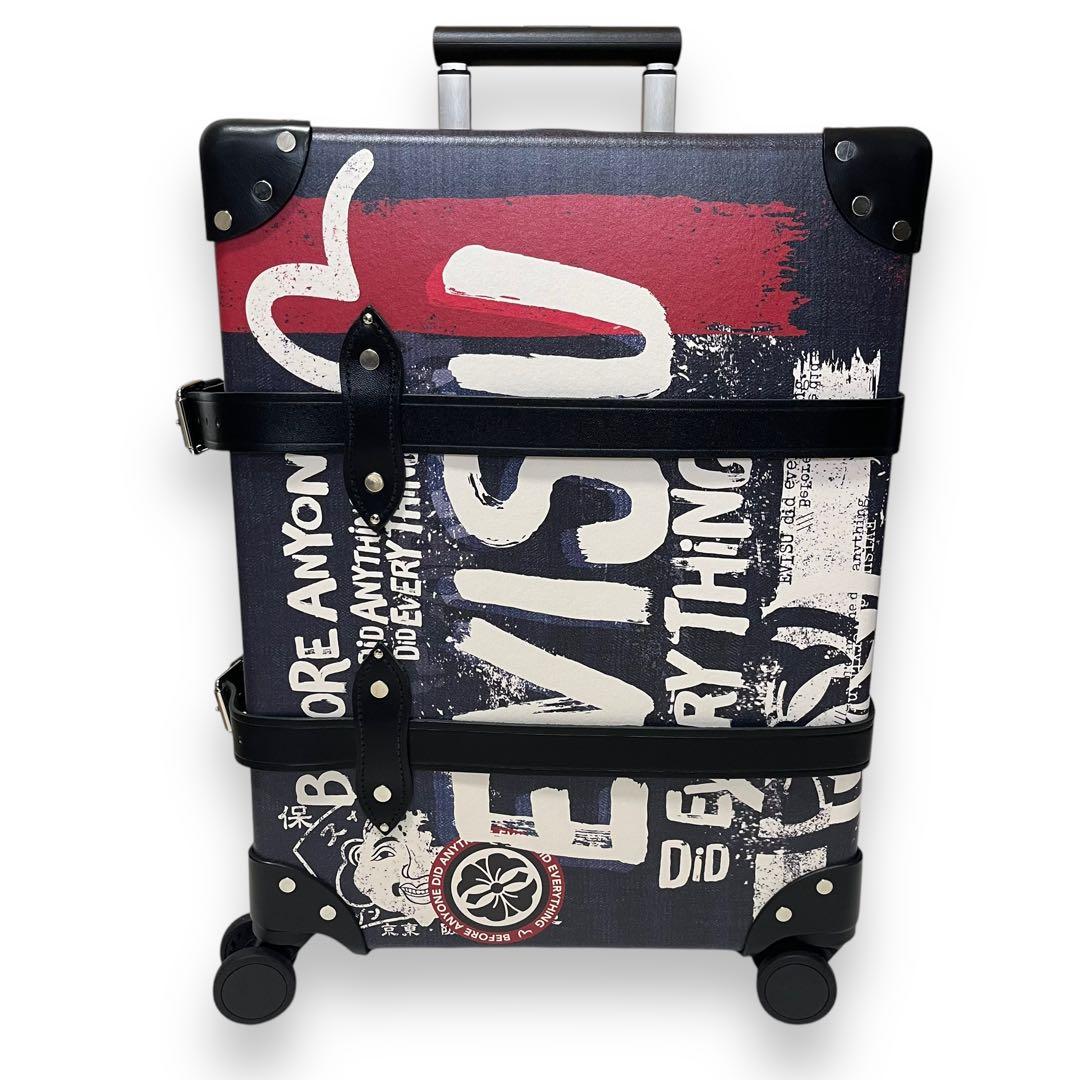 未使用・世界限定100台□グローブトロッター×エビス デニム柄 スーツ