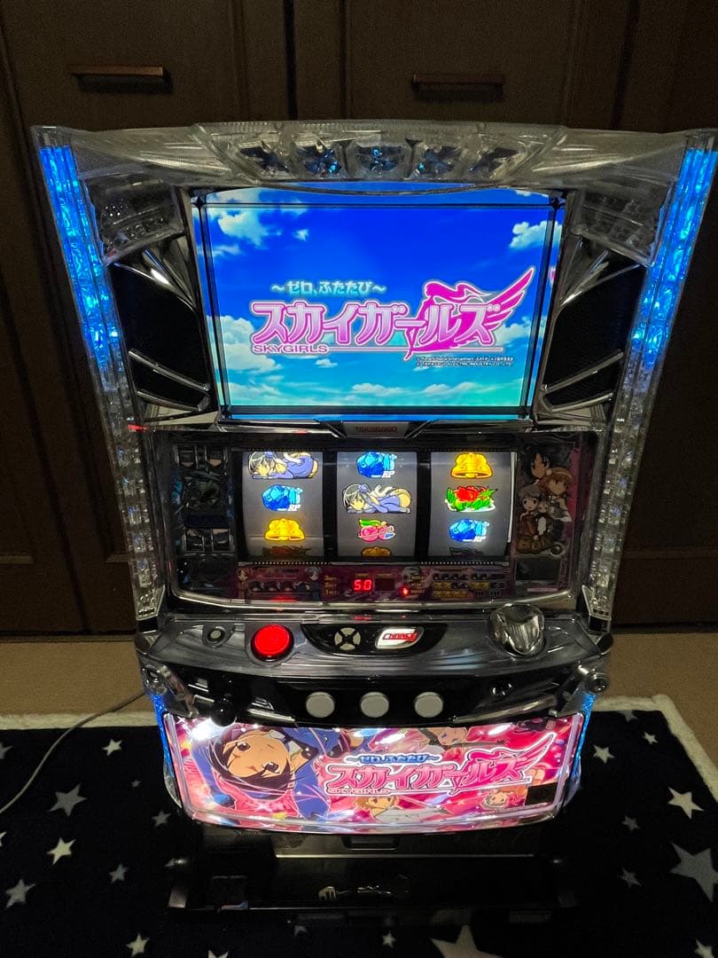 6号機 ハナハナ鳳凰天翔 紫 実機 家庭用フルセット！