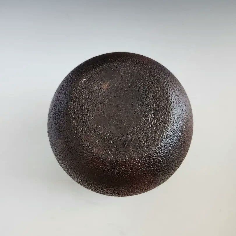 釜 茶釜 帯霰釜 あられ 敬典作 山形県 伝統的工芸品 木箱入