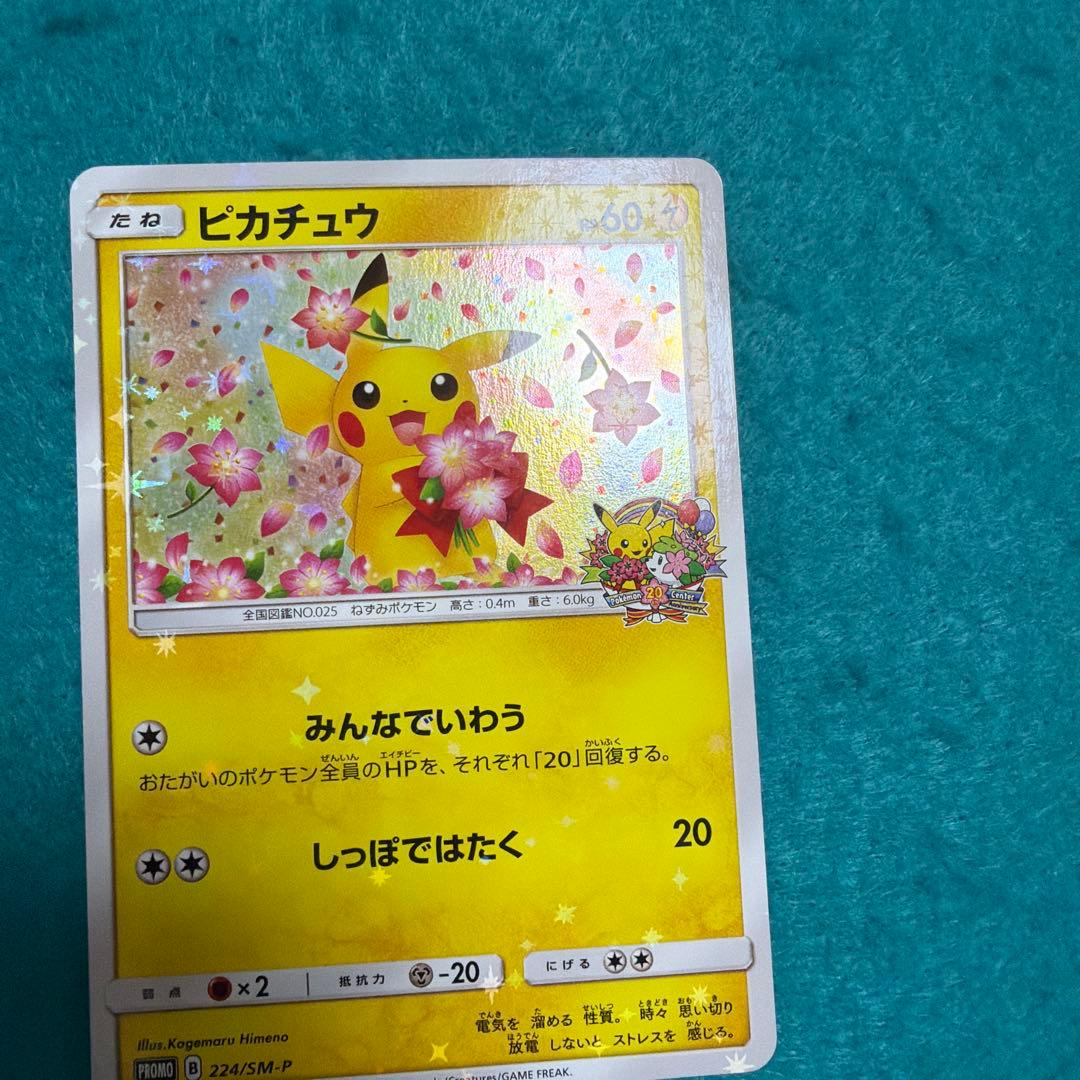 ピカチュウ みんなでいわう プロモ 224/sm-p