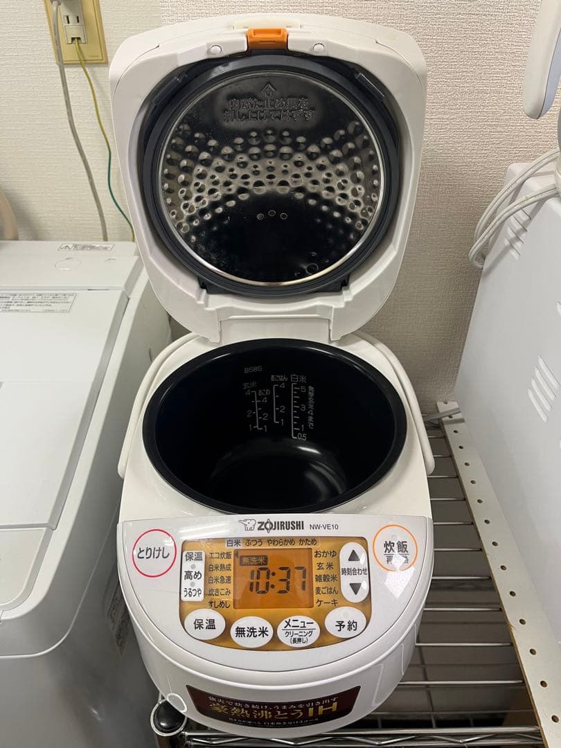 象印 IH炊飯ジャー 2023年製 NW-VE10 5.5合炊き 象印 IH炊飯ジャー