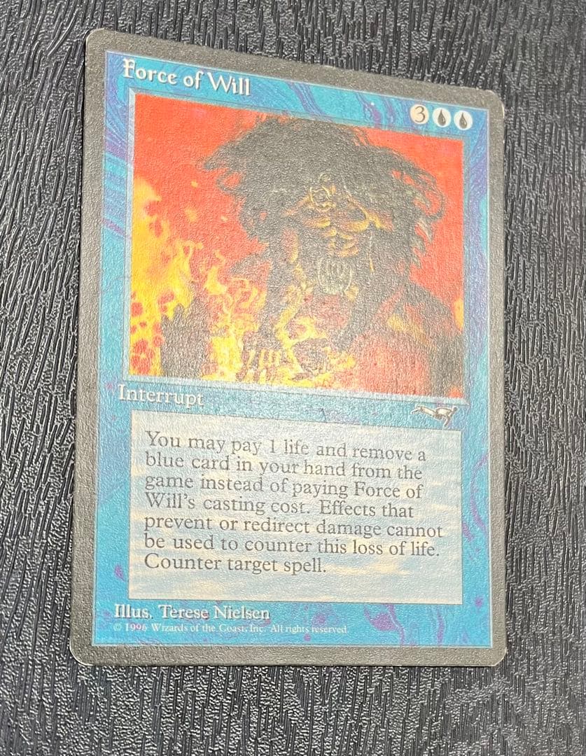 MTG 英語版　Force of Will 意志の力