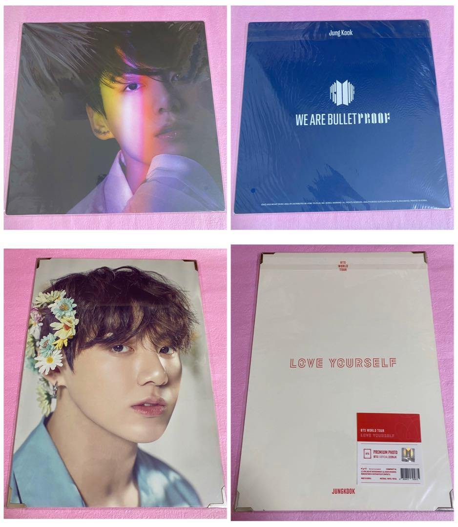 ジョングクうちわ . フラッグ . プレミアムフォト11点まとめ売り