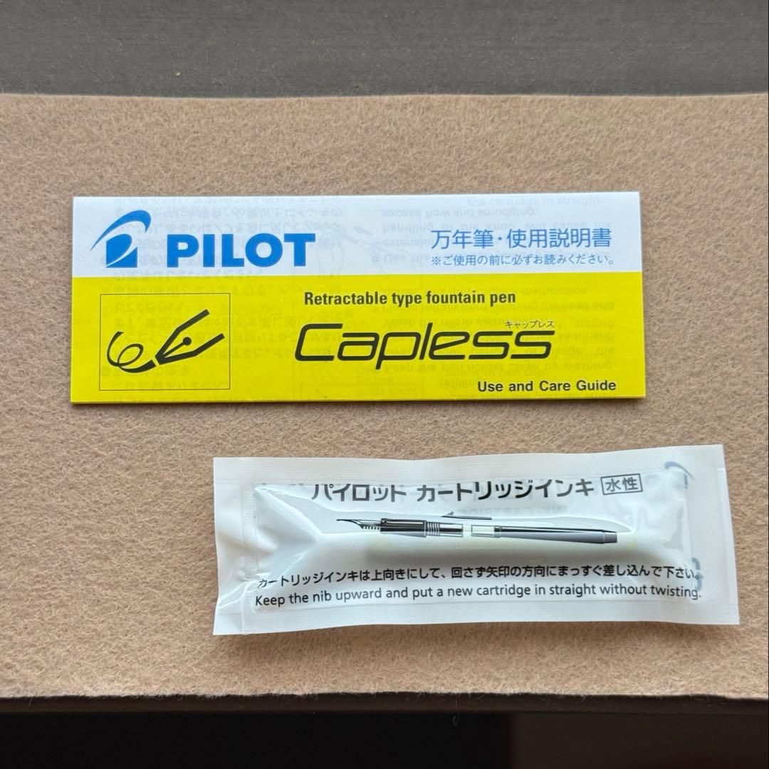 パイロットキャップレス・デシモ・限定・２０カラーズ 第２弾 グレー・F細字