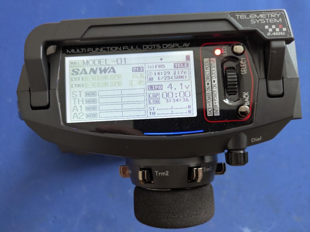 【はなちゃん／☆訳あり☆】SANWA プロポ MT-5 送信機のみ