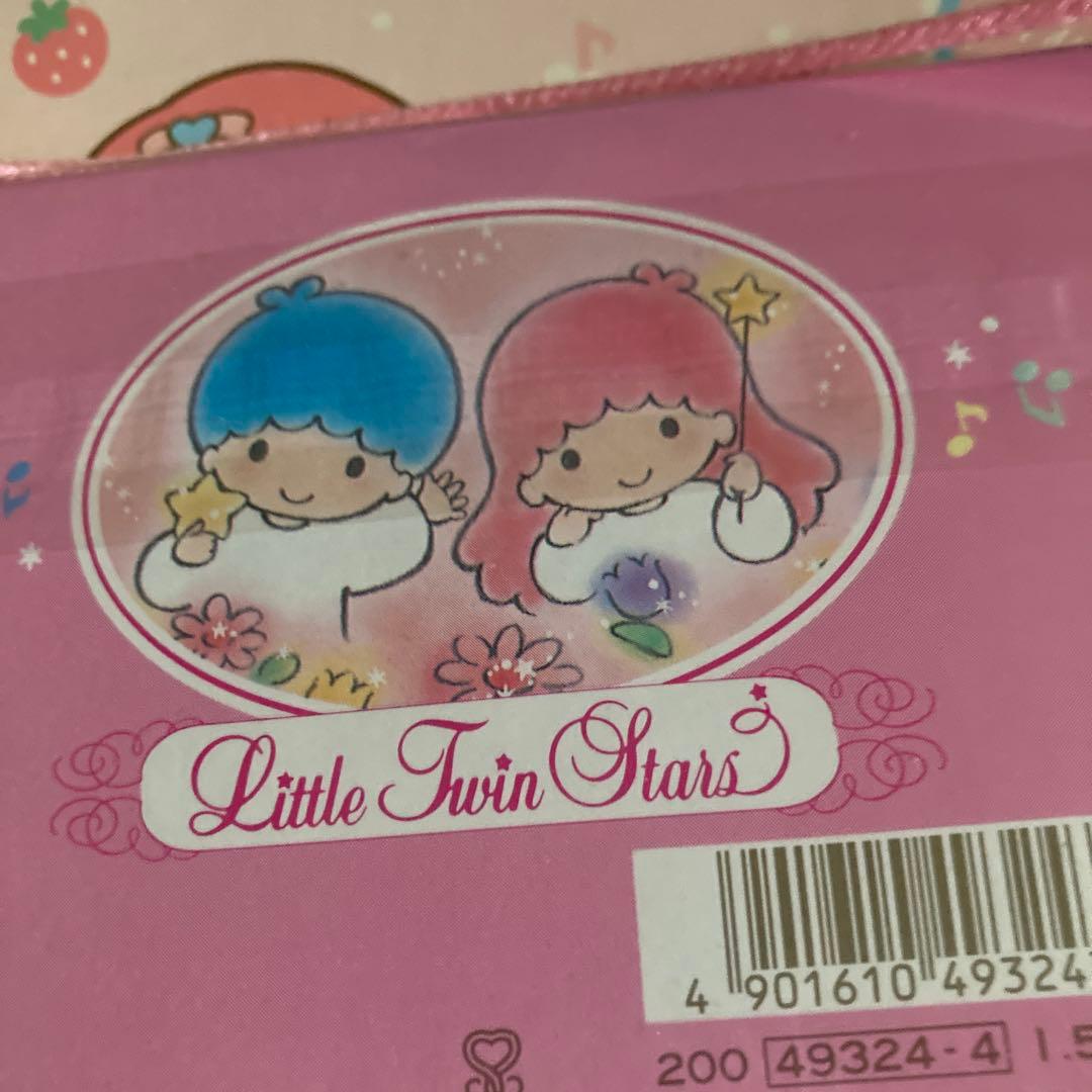 リトルツインスターズ ケース入り メモ帳 1992 未開封 希少