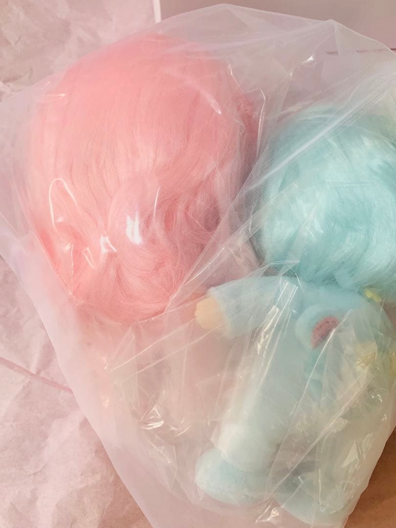 リトルツインスターズ ソフビドールセット パフポフ キキララ ぬいぐるみ