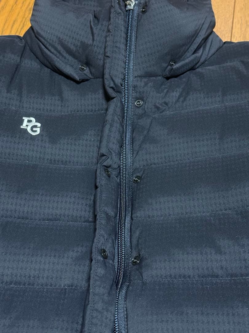 【ほぼ新品同様】パーリーゲイツ　ダウンジャケット　ブラック サイズ1