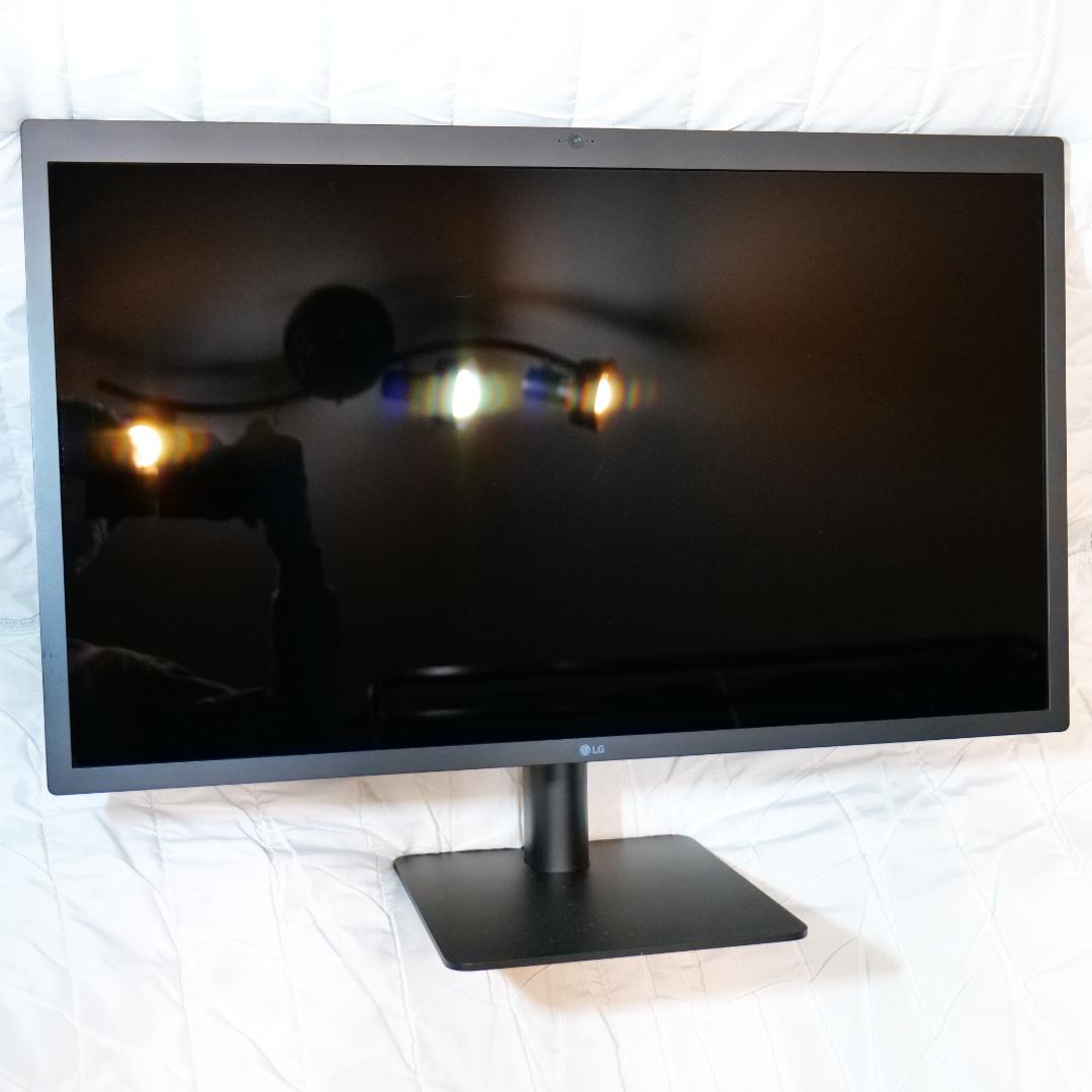 LG 5Kモニター 27MD5KL ブラック ジャンク品 27インチ IPS液晶 LG 5K