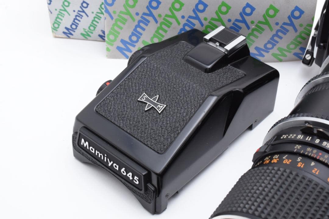 ★極美品★マミヤM645 1000S150mmf4プリズムファインダー#1054