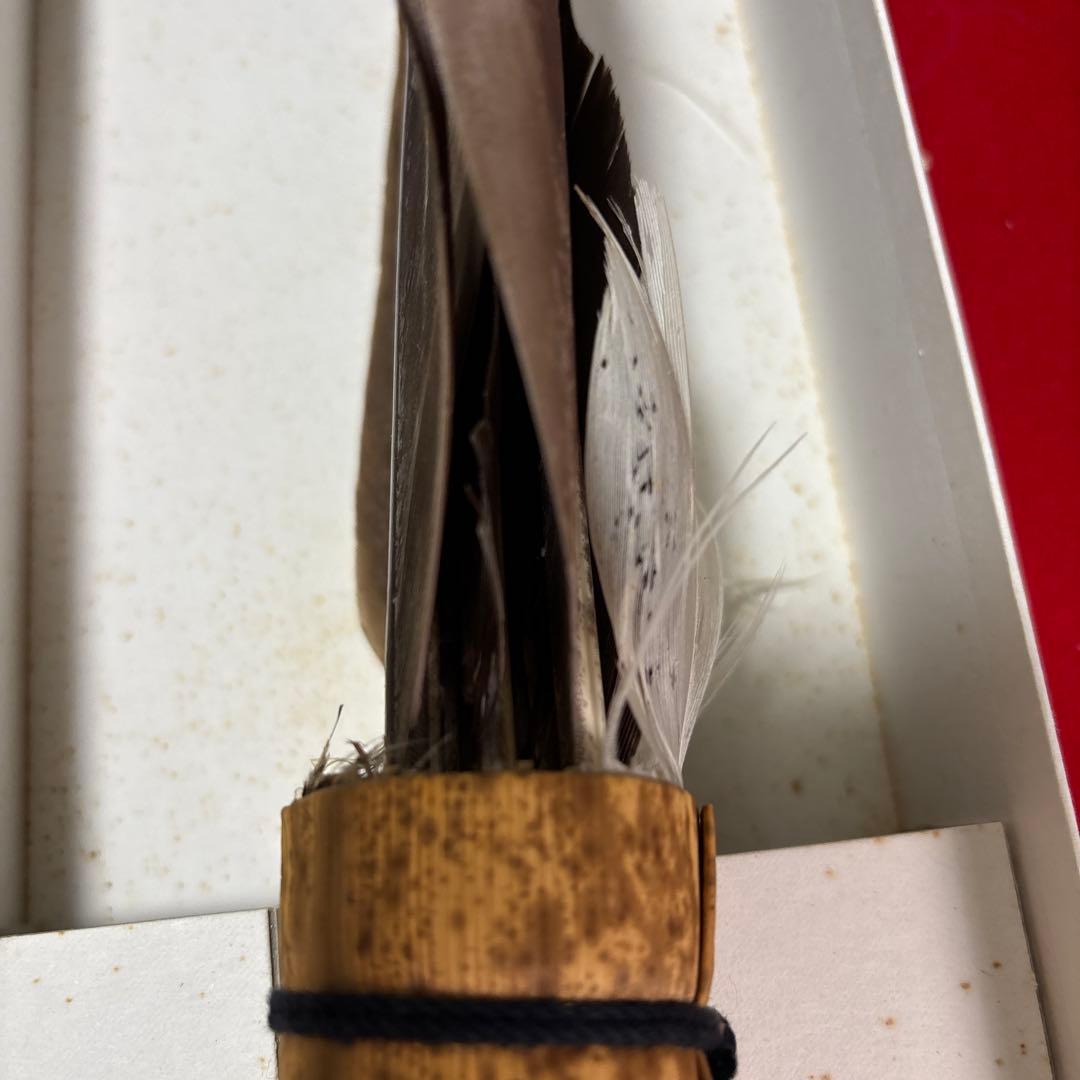 茶道具座掃 長さ49cm 茶道具『炭道具 座箒共箱長期保管品』 - メルカリ