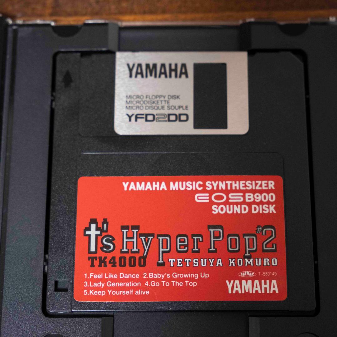 YAMAHA EOS B900 フロッピー SOUND DISK 小室哲哉