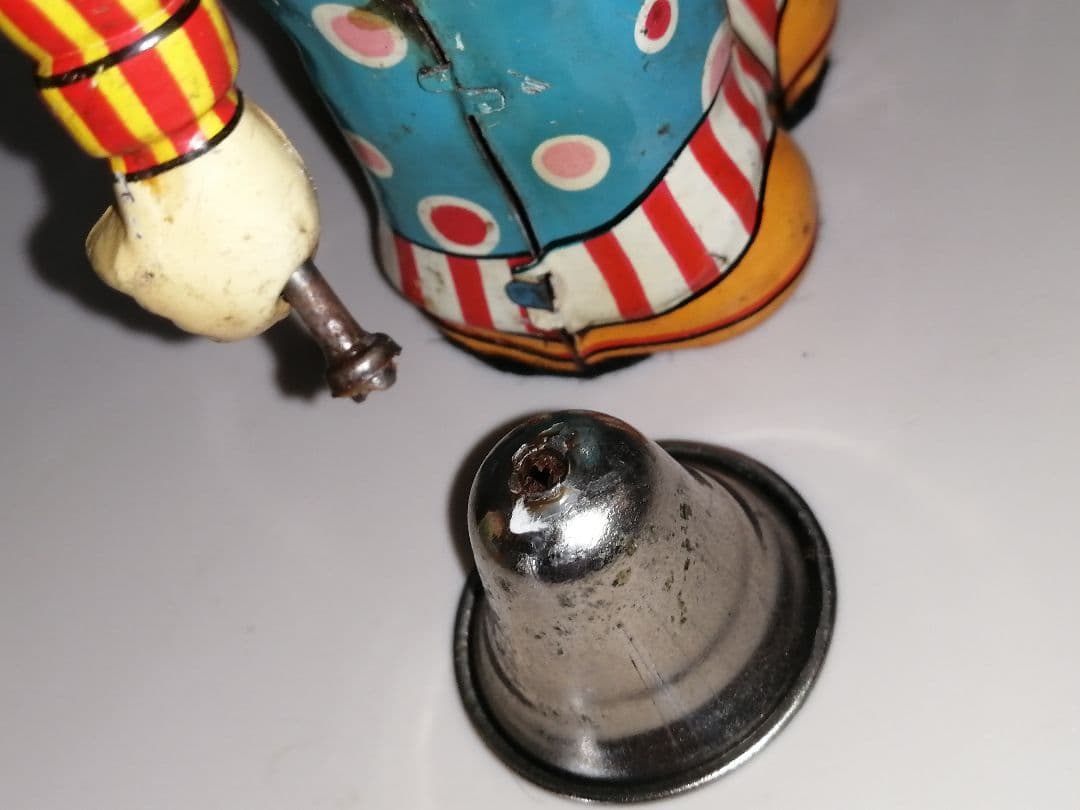 サーカスボーイ　ブリキ　ゼンマイ　日本製　野村トーイ