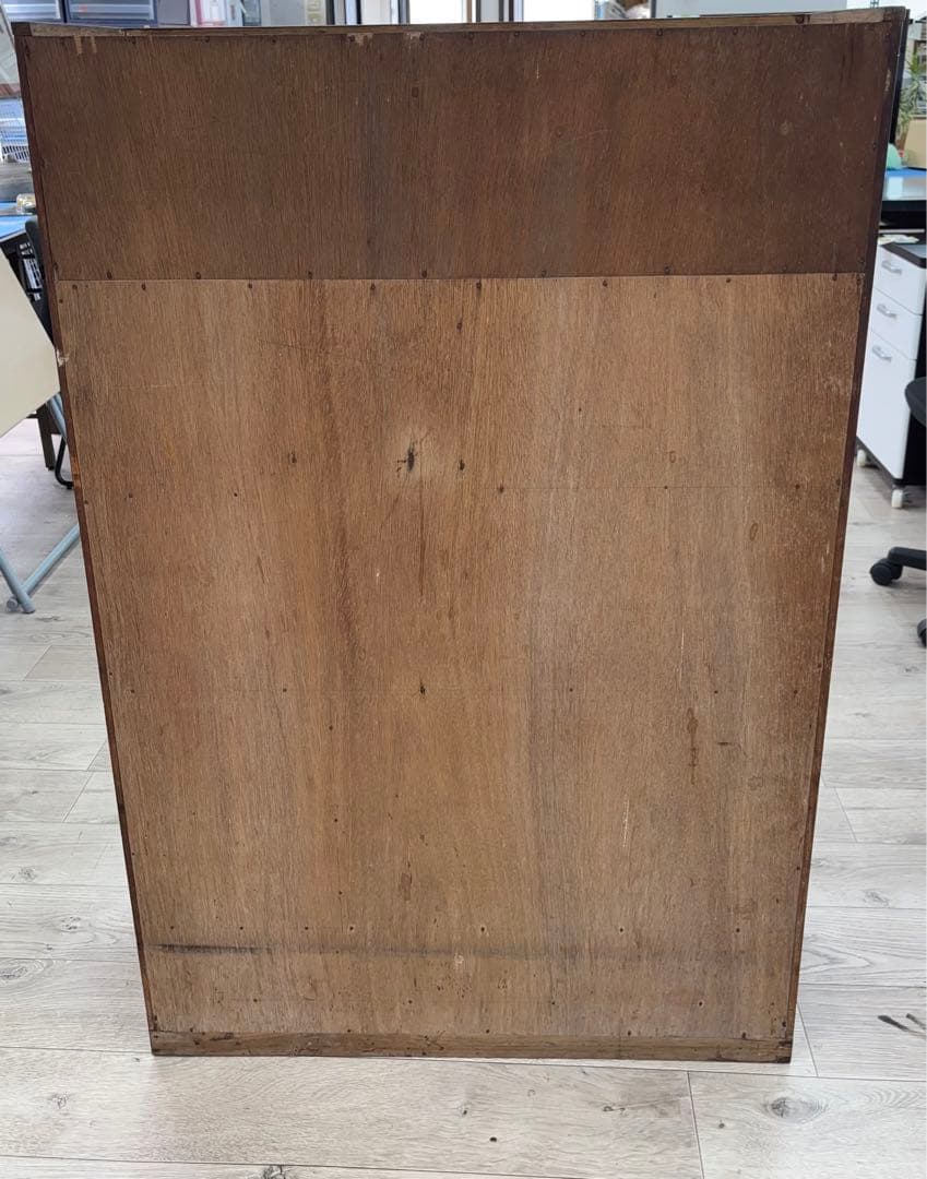 茶箪笥 飾り棚 和家具 昭和レトロ 時代物 食器棚 -496-