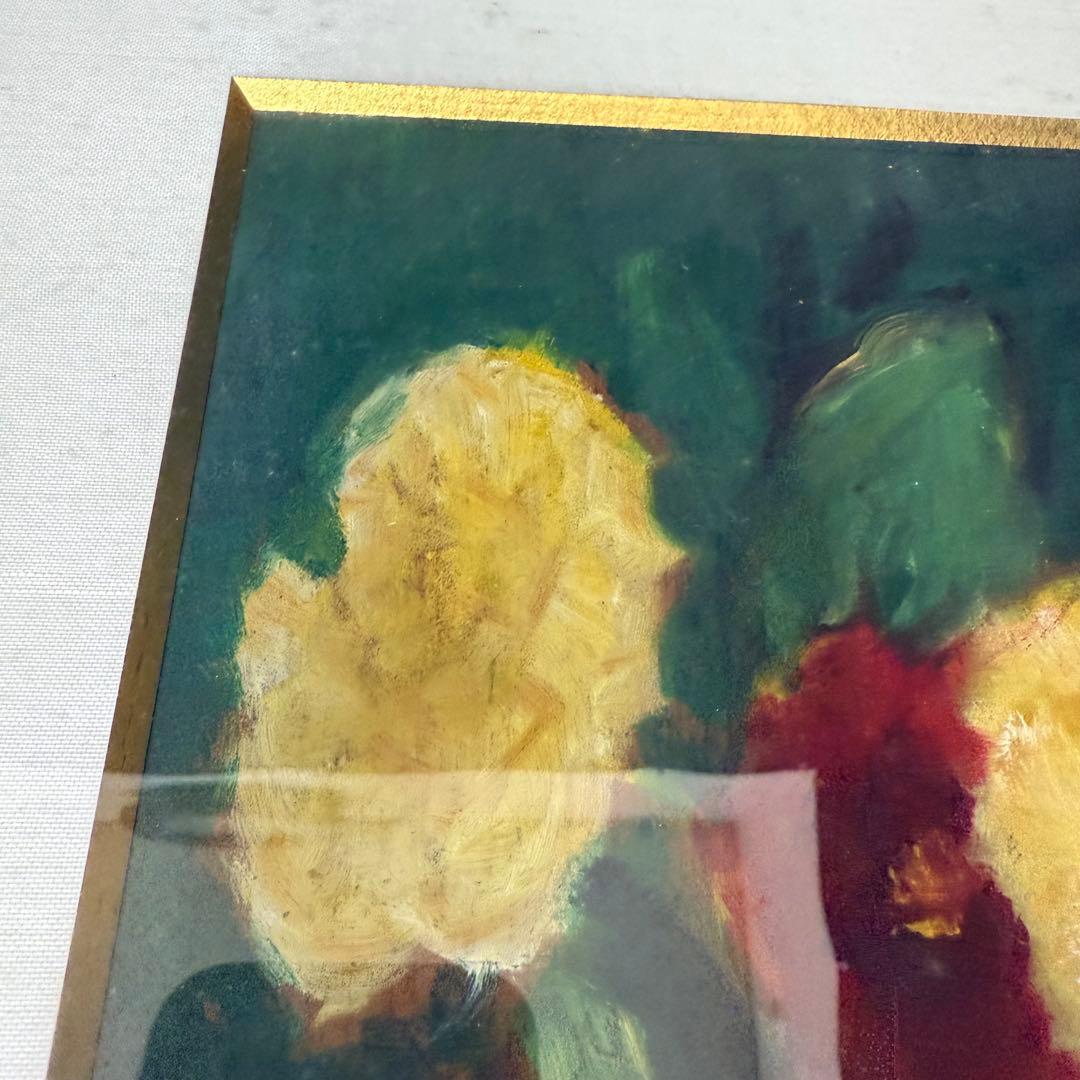 木版画 梅原龍三郎 静物 1960年 RV サイン入り 木版画 梅原龍三郎