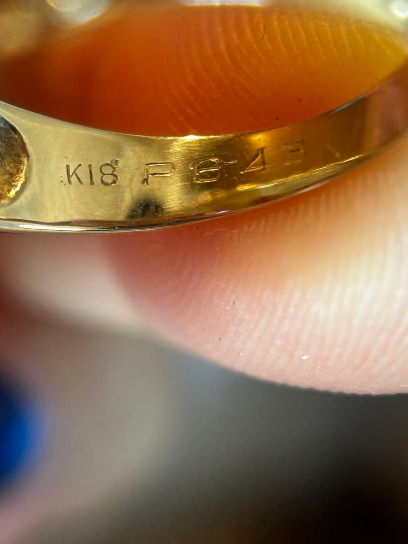 K18 ルビー0.57ct リング