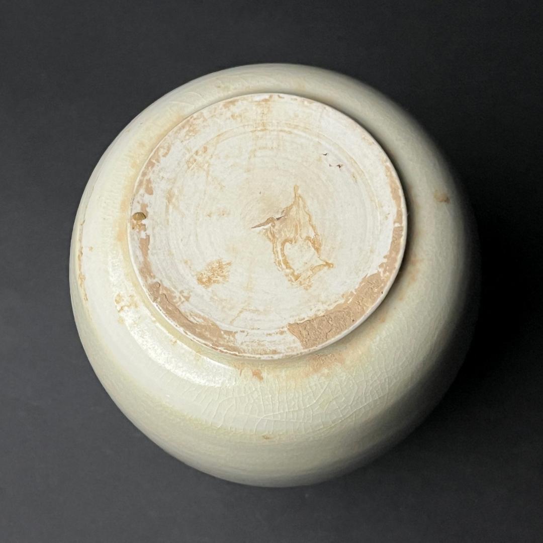 唐物 白釉瓶 随時代 中国美術 古玩 SN636