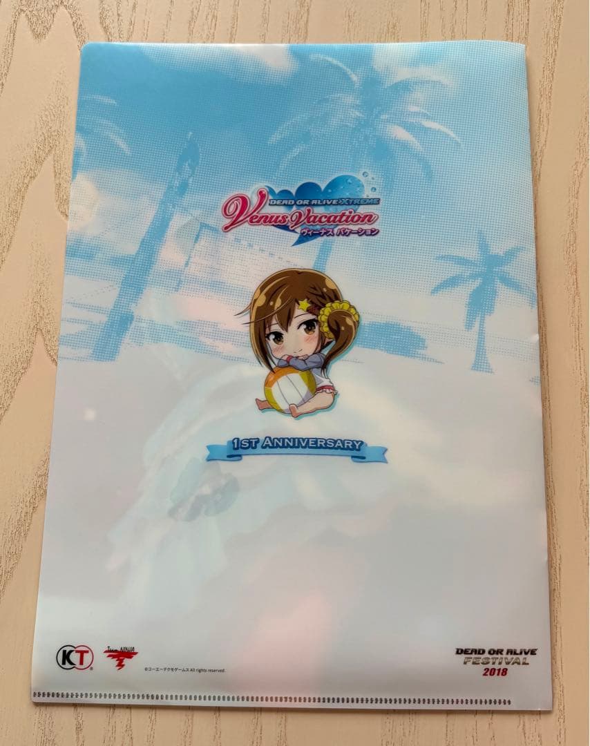 DOAXVVクリアファイルみさき1周年ポストカード