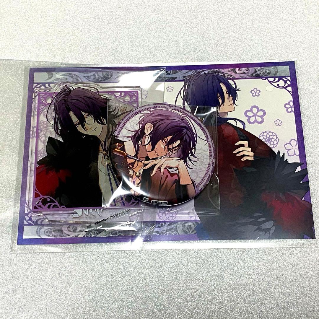 オランピアソワレ 縁 ワングー特典 メセカ 缶バッジ アクスタ - メルカリ