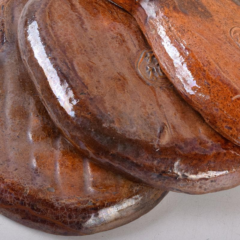 大樋焼 瓢式向皿 銘々皿 五客 在銘 時代箱付 V R8991 - メルカリ