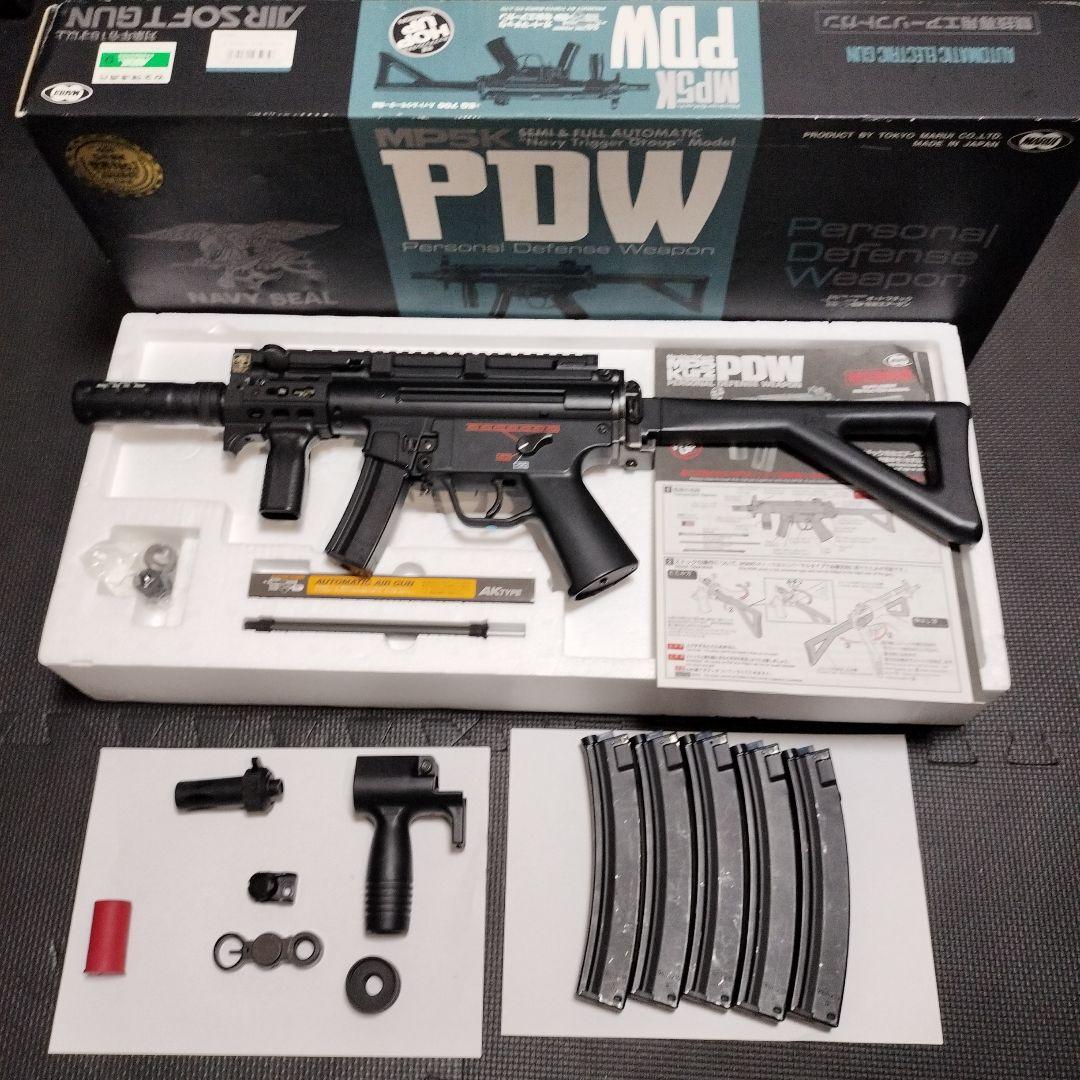 値段交渉可 東京マルイ H&K MP5クルツPDW 電動ガン　ラスカル