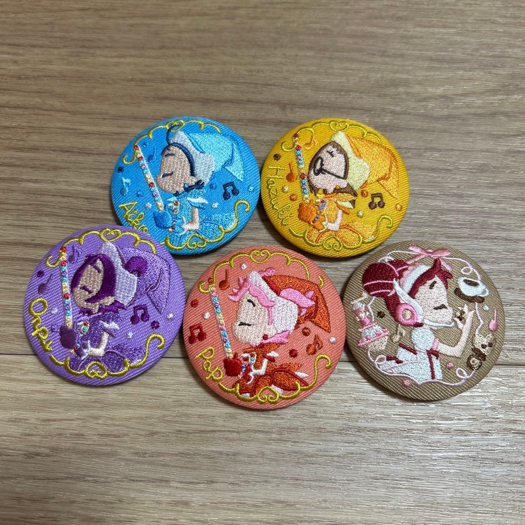 おジャ魔女どれみ 刺繍缶バッジ - メルカリ