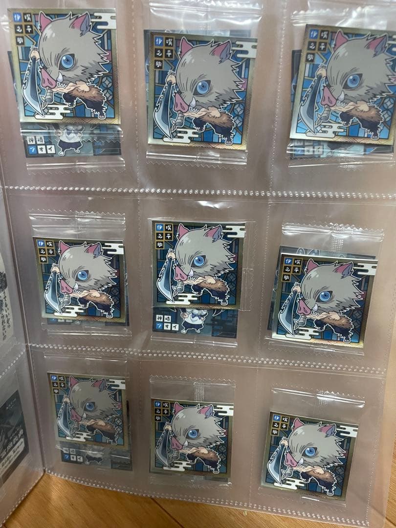 鬼滅の刃　ケース付き　ウエハース　シール　まとめ売り