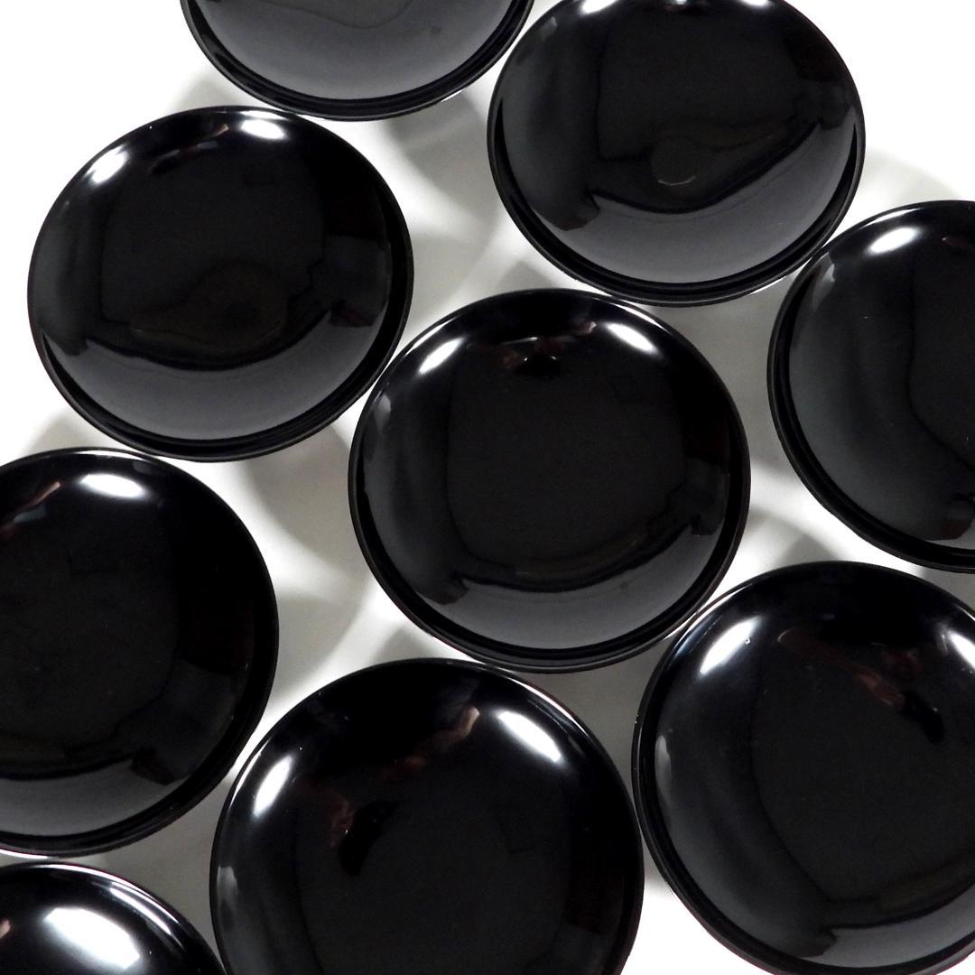 輪島塗　漆器　金蒔絵花絵紋　木製　蓋付椀　お煮物椀　大吸物椀　10客