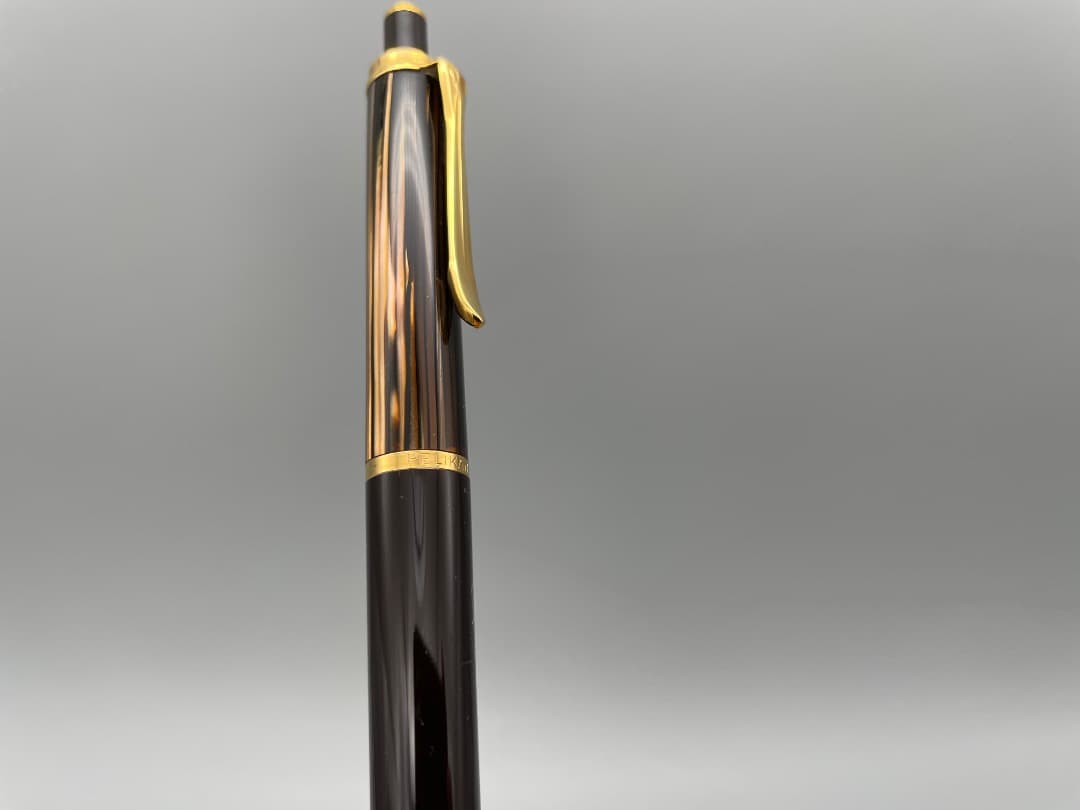 ペリカン スーベレーン D400 旧型 茶縞 0.7mm（軸リング1本）