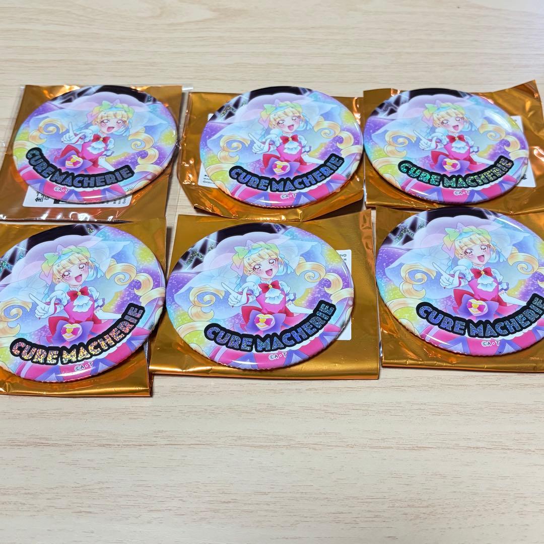 全プリキュアLIVE 缶バッジ キュアマシェリ - メルカリ
